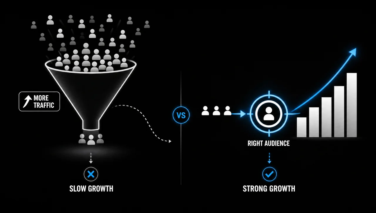 Why More Website Traffic Isn’t Always the Answer to Slow Business Growth