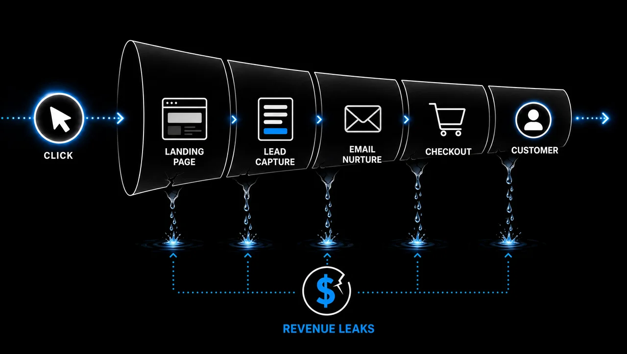From Click to Customer: How to Find Revenue Leaks in Your Marketing Funnel