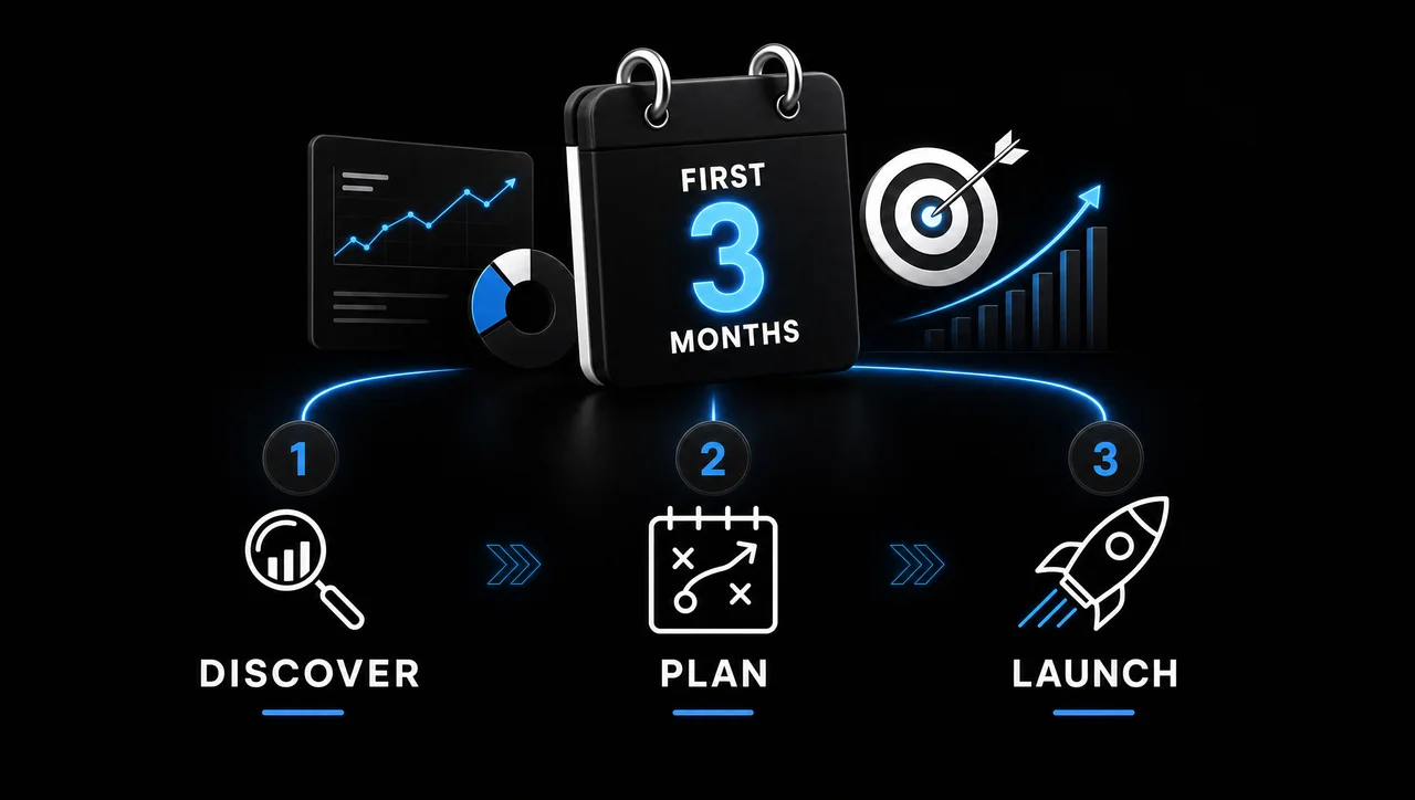 What Should You Expect From a Digital Marketing Agency in  the First 3 Months?
